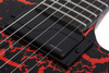 Schecter BalSac E-1 FR - Black Orange Crackle (1559)