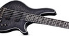 Schecter Hellraiser Extreme-5 - See-Thru Black Satin (STBLS) (1918)