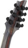 Schecter C-7 Multiscale SLS Elite Evil Twin - Satin Black (1336) | Musician Madness
