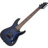 Schecter Omen Elite-7 - See Thru Blue Burst (2458) | Musician Madness