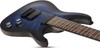 Schecter Omen Elite-7 - See Thru Blue Burst (2458) | Musician Madness