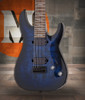 Schecter Omen Elite-7 - See Thru Blue Burst (2458) | Musician Madness