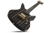 Schecter Synyster Custom-S Electric Guitar - Gloss Black with Gold Pinstripes (1742) | Musician Madness