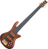 Schecter Stiletto Studio-6 FL Bass Guitar - Honey Satin (2791) | Musician Madness