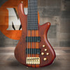 Schecter Stiletto Studio-6 FL Bass Guitar - Honey Satin (2791)