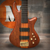 Schecter Stiletto Studio-5 FL Bass Guitar - Honey Satin (2770) | Musician Madness