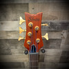 Schecter Stiletto Studio-5 FL Bass Guitar - Honey Satin (2770) | Musician Madness