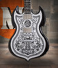 Schecter IronWorks Barbarian - Black Burst (4552) | Musician Madness