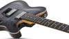 Schecter PT Classic w/ Case - Transparent Black Burst (7323) | Musician Madness