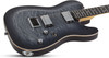 Schecter PT Classic w/ Case - Transparent Black Burst (7323)