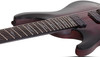 Schecter Omen Elite-7 MS LH - Black Cherry Burst (2468) | Musician Madness