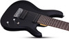 Schecter C-8 Deluxe LH - Satin Black (442) | Musician Madness