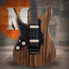 Schecter Sun Valley Super Shredder Exotic HT Black Limba LH - Natural Satin (1271) | Musician Madness