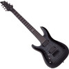 Schecter Hellraiser Hybrid C-7 Left Hand Guitar - Trans Black Burst (1930)