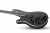 Schecter SLS Evil Twin-4 LH - Satin Black (1396) | Musician Madness