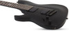Schecter Damien-7 Multiscale LH - Satin Black (2478) | Musician Madness