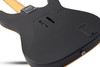 Schecter Demon-6 FR Left Hand Electric Guitar - Satin Black (3666)