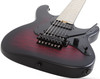 Schecter Miles Dimitri Baker-7 FR - Crimson Red Burst Satin (2137)