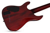 Schecter Hellraiser C-7 FR Left Hand Electric Guitar - Black Cherry (1832)