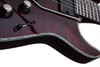 Schecter Hellraiser C-7 FR Left Hand Electric Guitar - Black Cherry (1832)