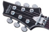 Schecter Damien Platinum-6 FR S Left Hand Electric Guitar - Satin Black (1190) | Musician Madness