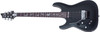 Schecter Damien Platinum-6 FR S Left Hand Electric Guitar - Satin Black (1190) | Musician Madness