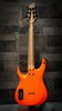 The Schecter USA Sunset Extreme Neon electric guitar in Neon Orange (7221) delivers premium USA-made craftsmanship, aggressive tone, and striking looks for modern rock and metal players. Available at Musician Madness.