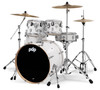 PDP Concept Maple - Pearlescent White, Chrome Hardware 5 Pieces (PDCM2215PW) | Musician Madness
