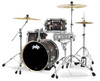 PDP Concept Maple - Charcoal Burst, Chrome Hardware Bop (PDCM18BPSCB)