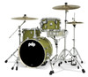 PDP Concept Maple - Satin Olive, Chrome Hardware Bop (PDCM18BPSO) | Musician Madness