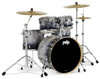 PDP Concept Maple - Silver to Black Fade, Chrome Hardware 5 Pieces (PDCM2215SB)