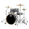 PDP Concept Maple - Silver to Black Fade, Chrome Hardware 5 Pieces (PDCM2215SB)