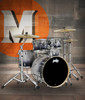 PDP Concept Maple - Silver to Black Fade, Chrome Hardware 5 Pieces (PDCM2215SB)
