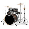 PDP Concept Maple - Satin Charcoal Burst, Chrome Hardware 5 Pieces - (PDCM2215SCB)
