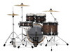 PDP Concept Maple - Satin Charcoal Burst, Chrome Hardware 5 Pieces - (PDCM2215SCB)