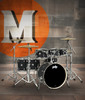 PDP Concept Maple - Satin Black, Chrome Hardware 7 Piece (PDCM2217BK) | Musician Madness