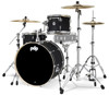 PDP Concept Maple - Satin Black, Chrome Hardware Rock (PDCM24RKBK)