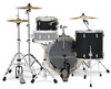 PDP Concept Maple - Satin Black, Chrome Hardware Rock (PDCM24RKBK)
