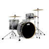 PDP Concept Maple - Silver/Black Fade, Chrome Hardware Rock (PDCM24RKSB) | Musician Madness