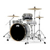 PDP Concept Maple - Silver/Black Fade, Chrome Hardware Rock (PDCM24RKSB) | Musician Madness