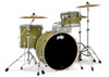 PDP Concept Maple - Satin Olive, Chrome Hardware Rock (PDCM24RKSO) | Musician Madness