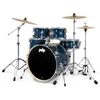 PDP Mainstage 5pc Complete Kit w/HW, Paiste Cymbals, Throne - Blue Steel (PDMA2215KTTB) | Musician Madness