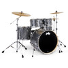 PDP Mainstage 5pc Complete Kit w/HW, Paiste Cymbals, Throne - Graphite (PDMA2215KTTG)
