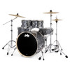 PDP Mainstage 5pc Complete Kit w/HW, Paiste Cymbals, Throne - Graphite (PDMA2215KTTG)