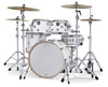 DW Design 4 Piece Maple Shell Pack BD22 - Gloss White (DDLG2214WH)