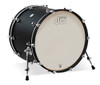 DW Design Kick 18X22 Black Satin Drums