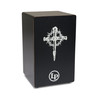 LP Thorny Cross Cajon - Black percussion instrument