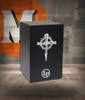 Latin Percussion LP Thorny Cross Cajon - Black (LP1464-TC)