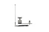 Latin Percussion LP Cowbell Mount Bracket w/Key Screw 1/2" (LP2512N) | Musician Madness
