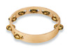 Latin Percussion LP Pro 10" Single Row Tambourine w/ Bag - Brass (LP380A-BR) | Musician Madness